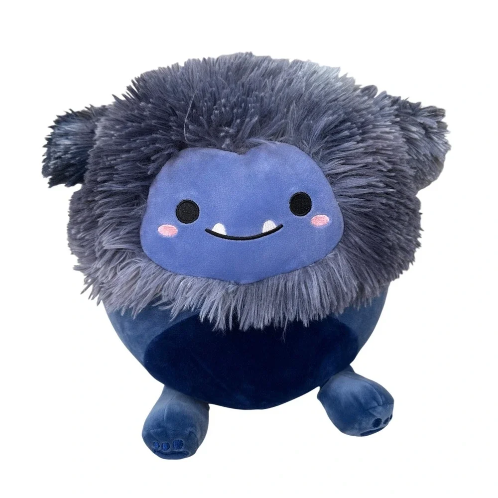 Squishmallows Dani Bigfoot Plush 12 Inch Navy Blue Stuffed Animal Toy Kids Lovey